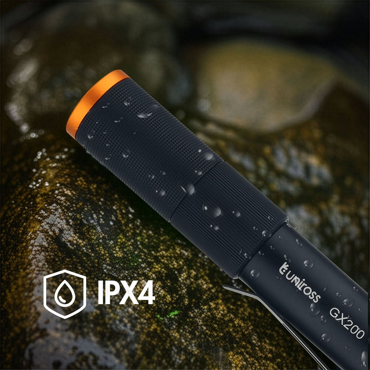 Uniross GX200 Rechargeable LED Torch