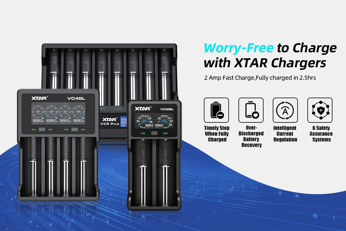 Xtar 18650 3.6 V, 4000 mAh Li-ion Protected Battery