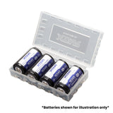 Xtar Battery Case for 4 x CR123A or 2 x 18650 Batteries