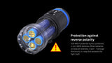 Xtar D30 4000 LED Diving Torch Kit (White/Red/Blue/UV)