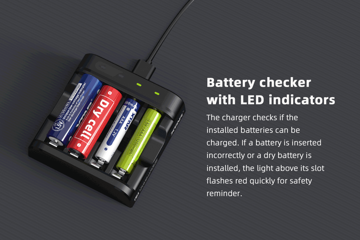 Xtar L4 Battery Charger