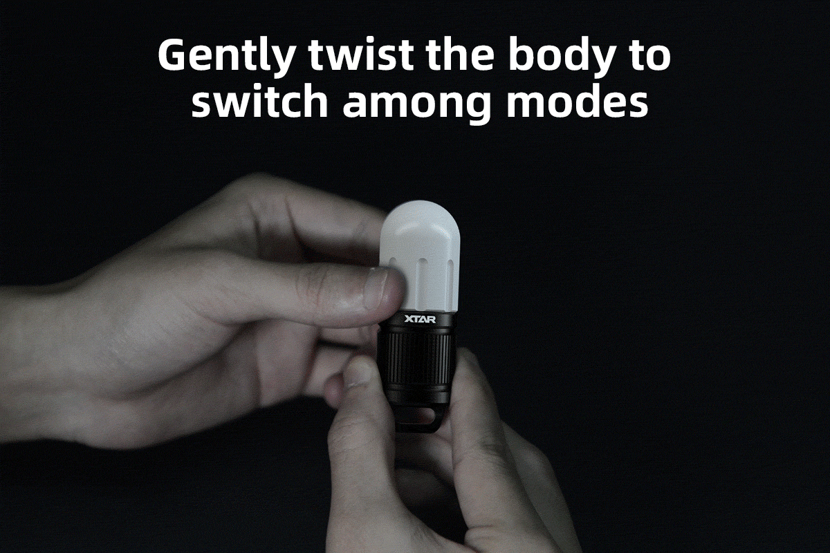 Xtar SD1 Four Colour Mini LED Diving Torch Kit with USB-C Rechargeable Battery