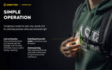Armytek Crystal WUV Multipurpose Rechargeable LED Light