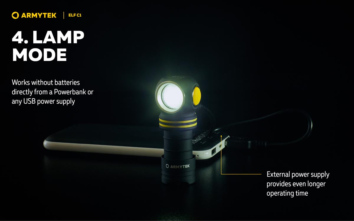 Armytek Elf C1 EDC Rechargeable LED Torch