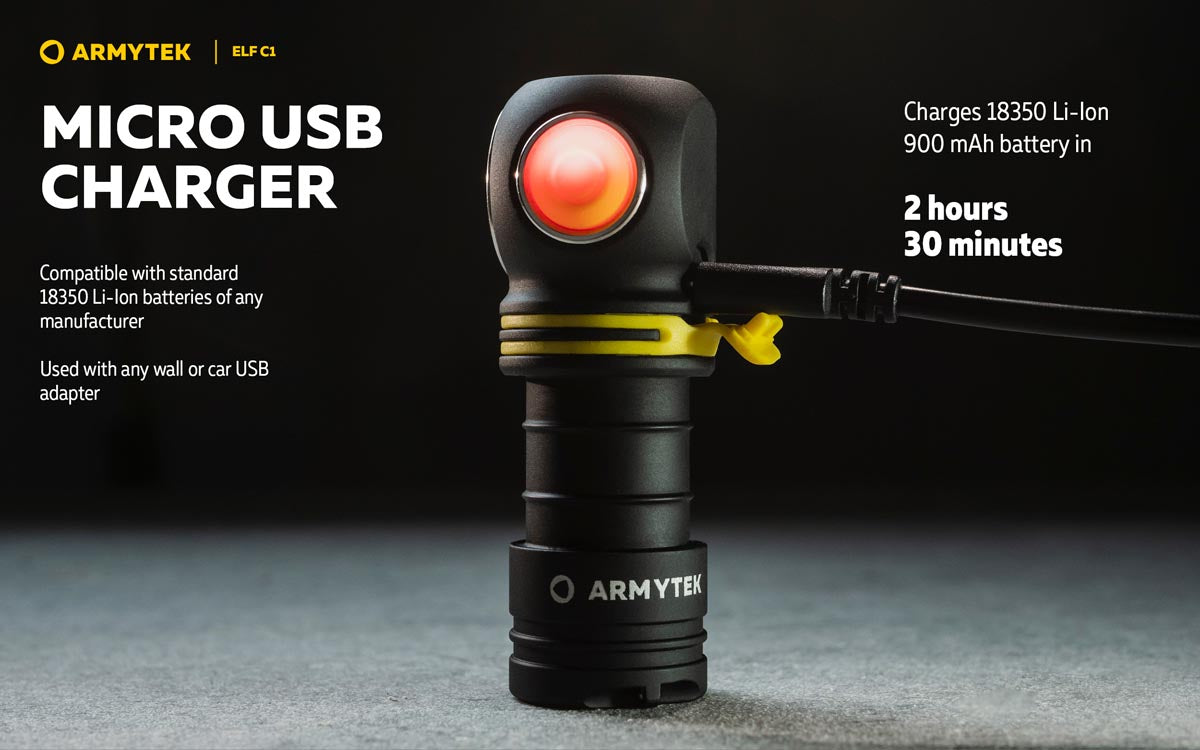 Armytek Elf C1 EDC Rechargeable LED Torch