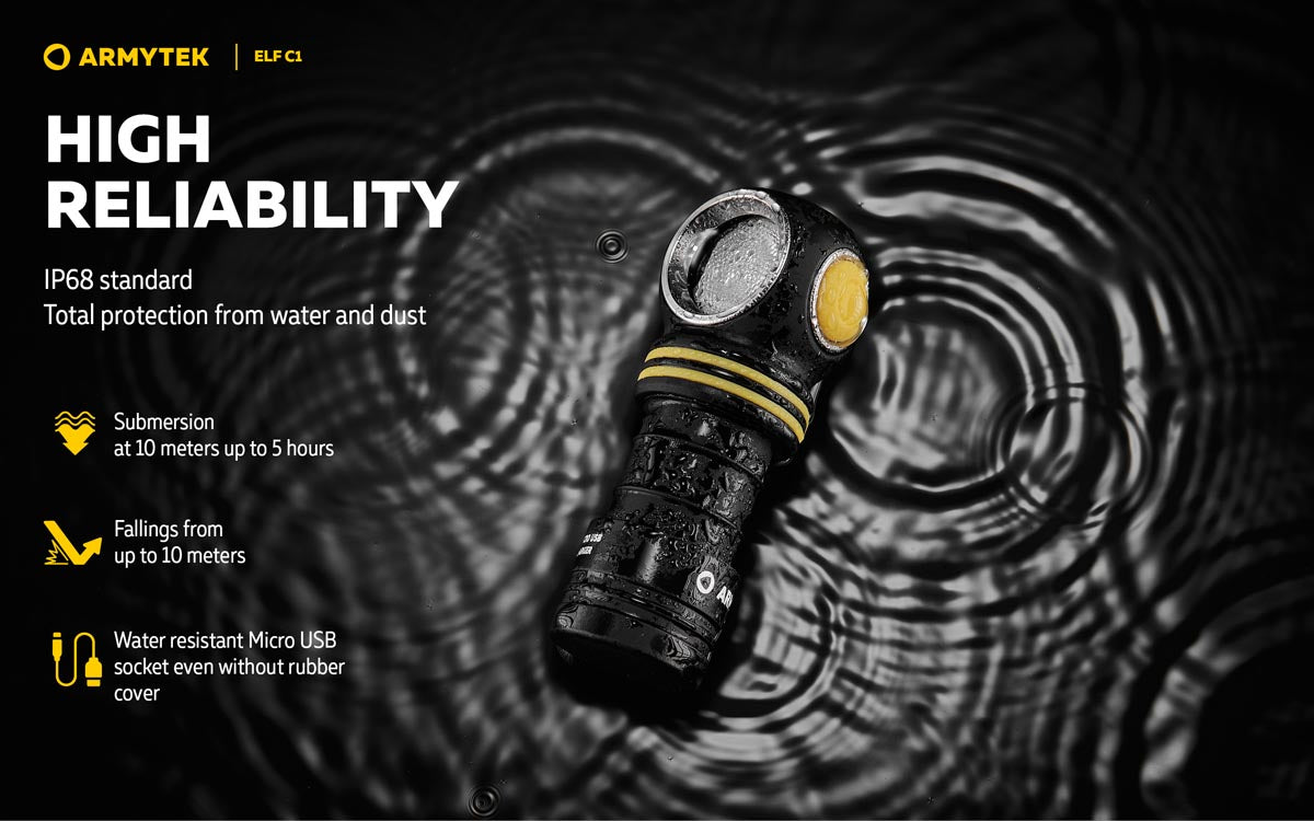 Armytek Elf C1 EDC Rechargeable LED Torch