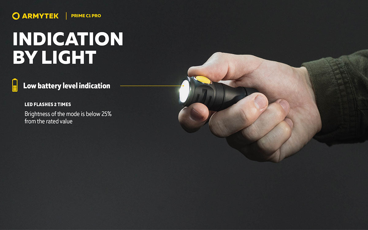 Armytek Prime C1 Pro EDC Rechargeable LED Torch