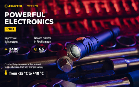 Armytek Prime C2 Pro EDC Rechargeable LED Torch