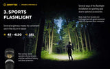 Armytek Wizard C2 Pro Max LR Multipurpose Rechargeable LED Torch