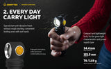Armytek Wizard C2 Pro Max Multipurpose Rechargeable LED Torch