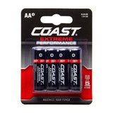 Coast Extreme Performance AA Alkaline Batteries (Pack of 4)