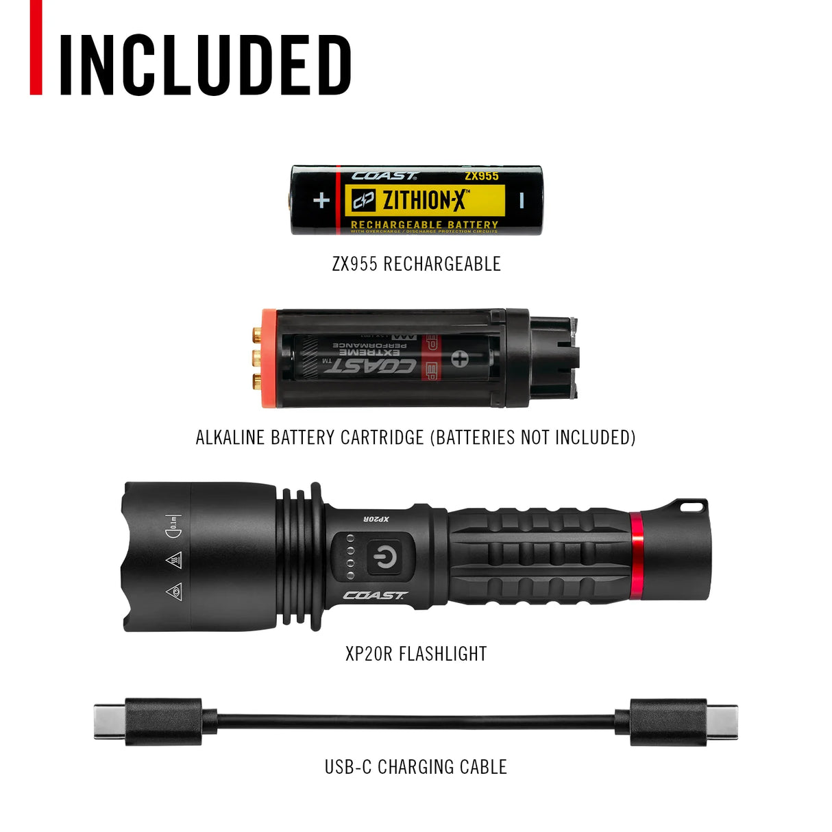 Coast XP20R Rechargeable LED Torch