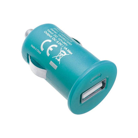 Compact USB Car Charger Adaptor (1000 mA Output)
