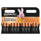 Duracell AA Plus Power With Power Boost Actives (Pack of 10)
