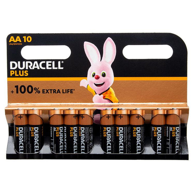 Duracell Plus 4 x AA Battery Pack