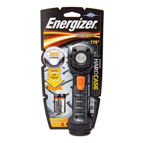 Energizer Hard Case Pivot Plus 2 AA LED Torch