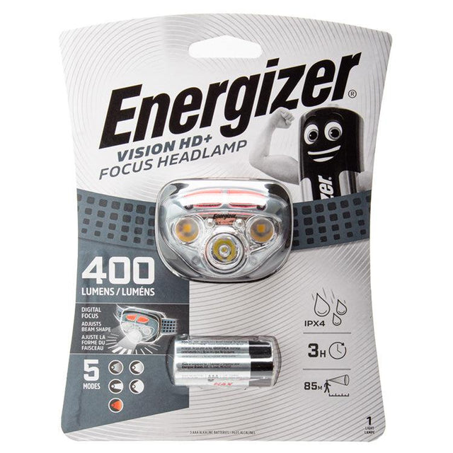 Energizer Vision HD+ Focus LED Head Torch