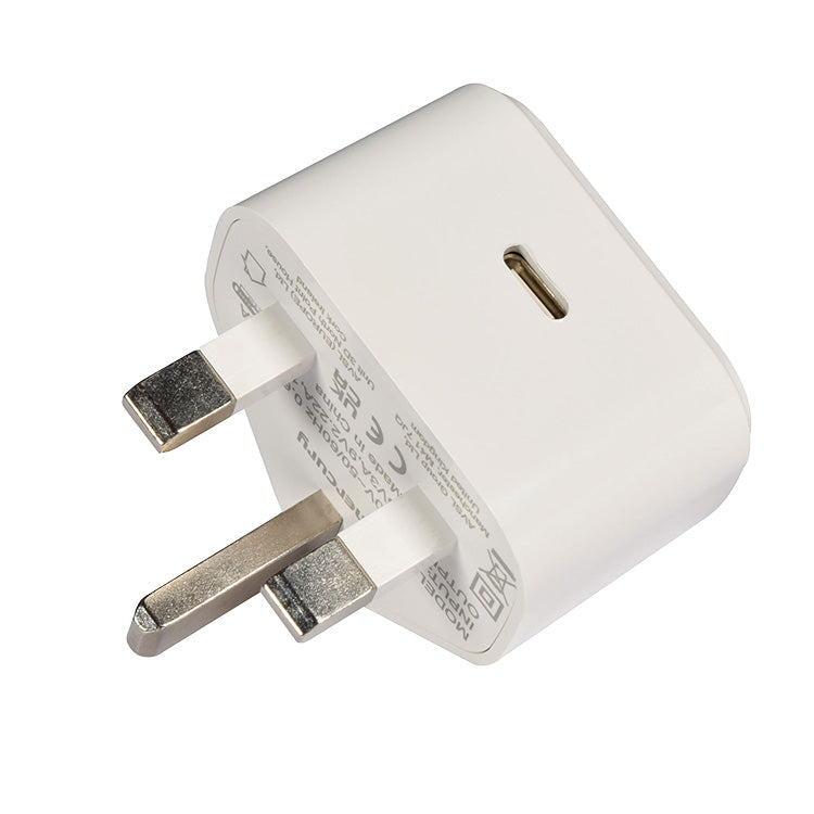 Fast Charge Compact USB-C 20 W PD Mains Charger