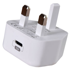 Fast Charge Compact USB-C 20 W PD Mains Charger