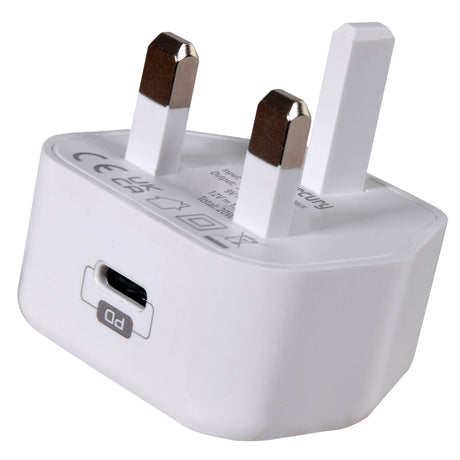 Fast Charge Compact USB-C 20 W PD Mains Charger