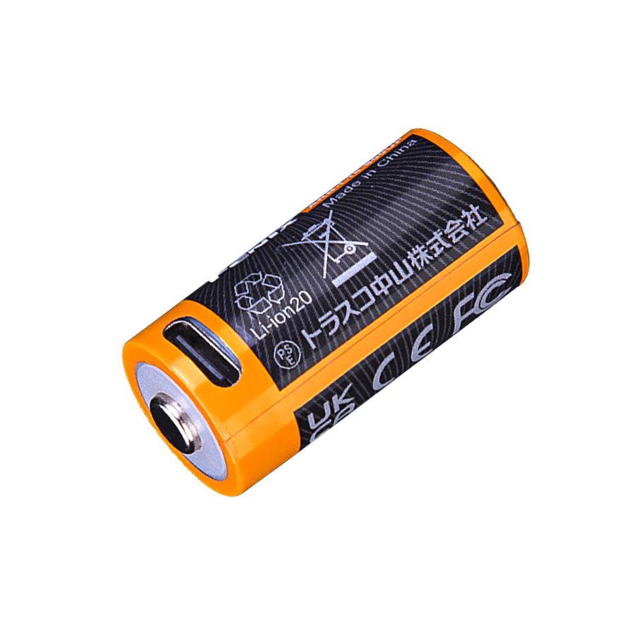 Fenix 16340 USB-C Rechargeable High Discharge 800 mAh Li-ion Protected ...