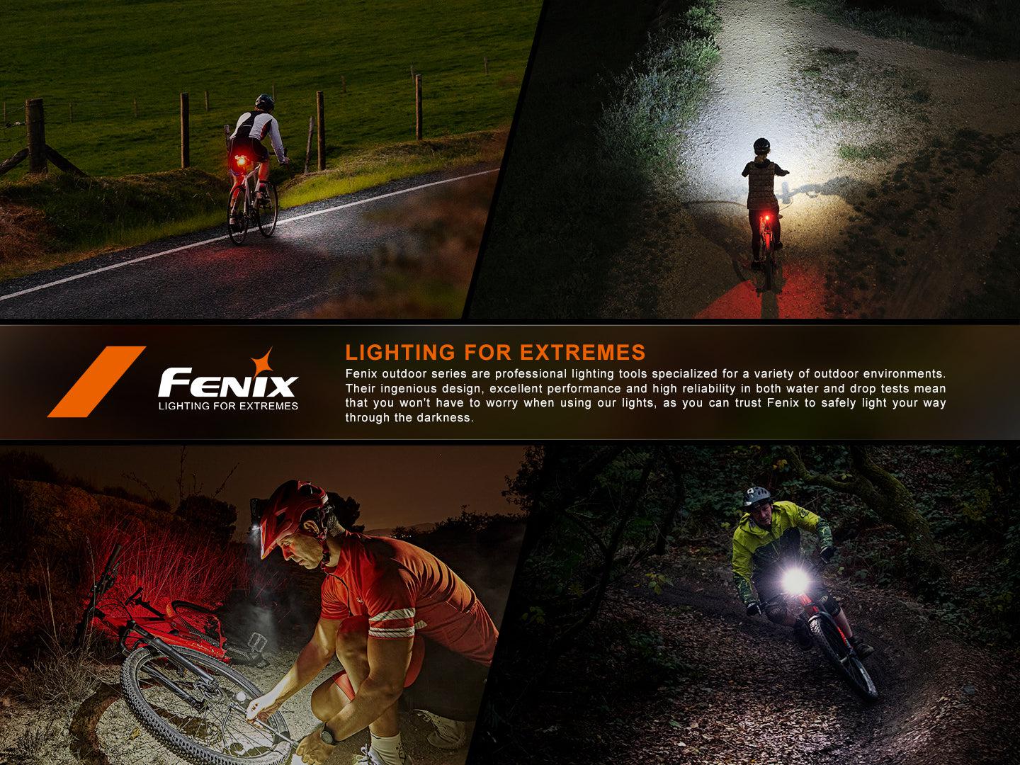 Fenix BC06R Rechargeable Rear Red LED Bike Light – Torch Direct