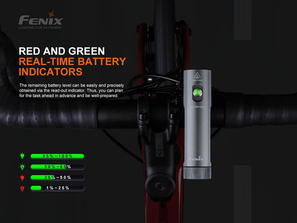 Fenix BC21R V3.0 Rechargeable LED Bike Light