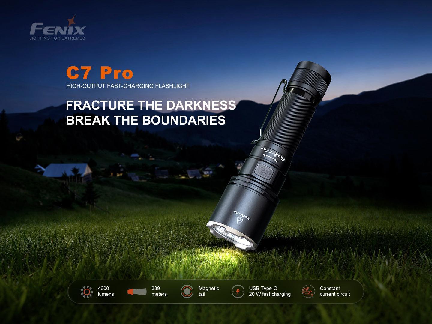 Fenix C7 Pro Rechargeable LED Torch – Torch Direct