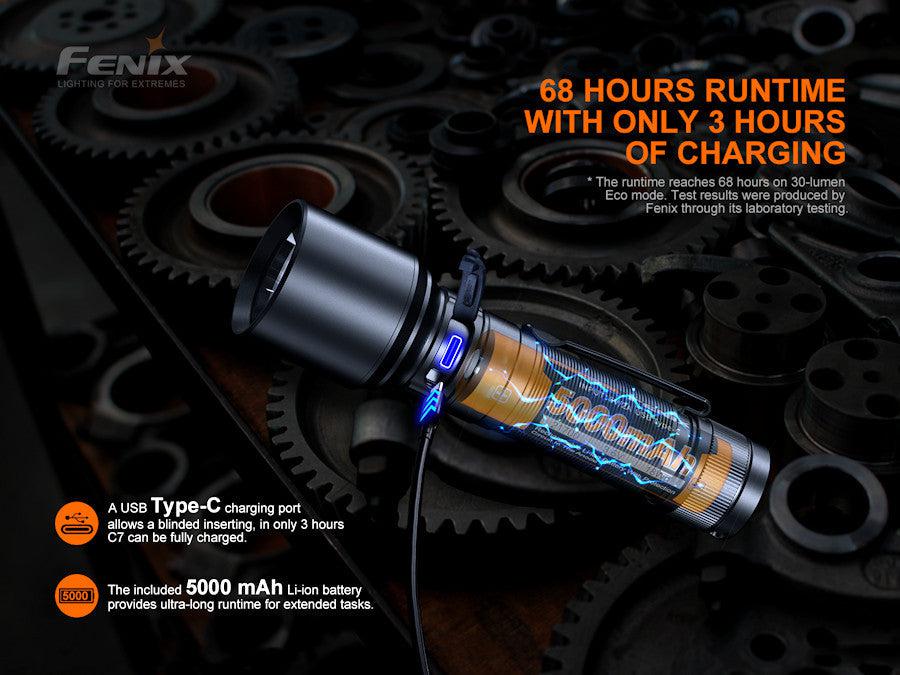 Fenix C7 Rechargeable LED Torch – Torch Direct