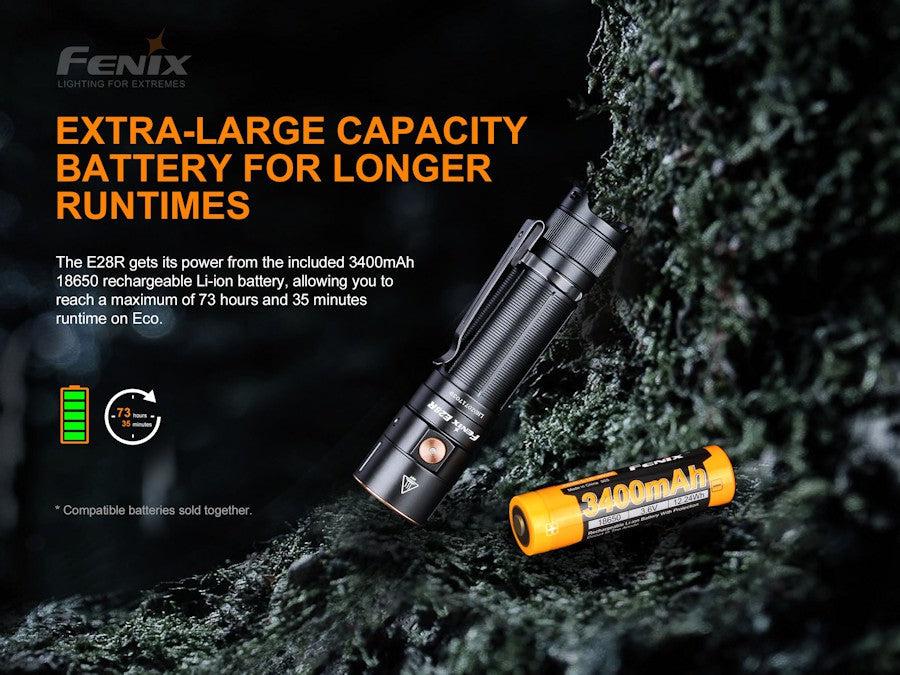 Fenix E28R Rechargeable LED Torch
