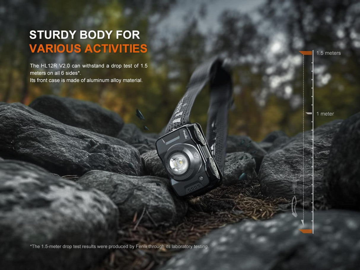 Fenix HL12R V2 Rechargeable LED Head Torch
