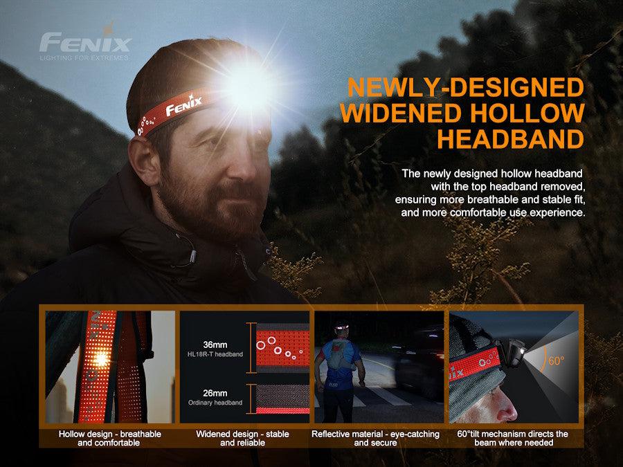 Fenix HL18R-T Trail Running Rechargeable LED Head Torch