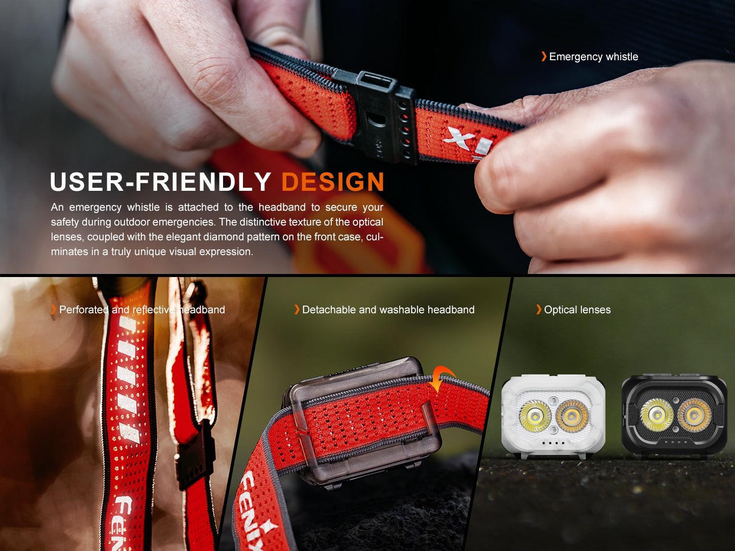 Fenix HL18R-T V2 Trail Running Rechargeable LED Head Torch – Torch
