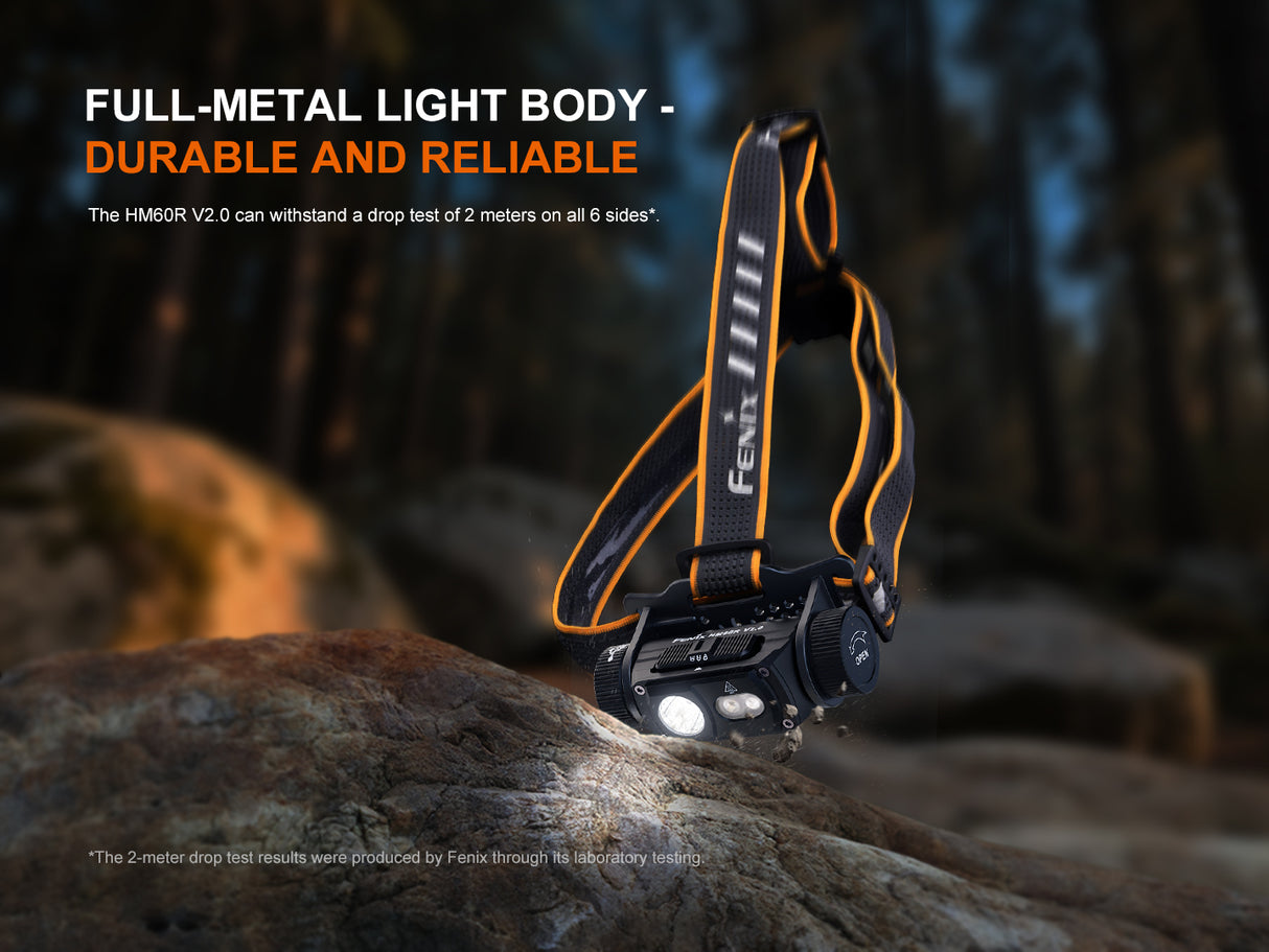 Fenix HM60R V2.0 Rechargeable LED Head Torch