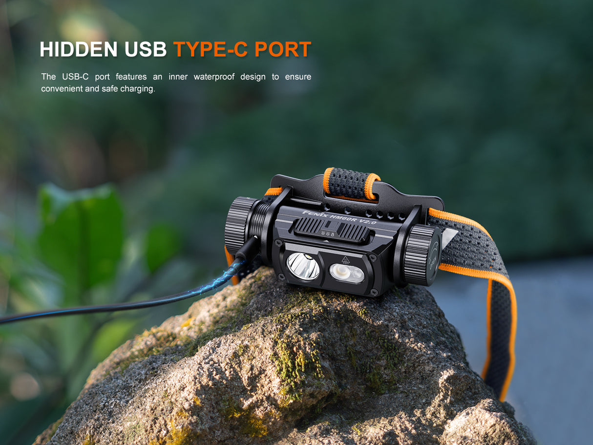 Fenix HM60R V2.0 Rechargeable LED Head Torch