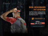 Fenix HM65R-T Trail Running Rechargeable LED Head Torch
