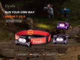 Fenix HM65R-T V2.0 Trail Running Rechargeable LED Head Torch