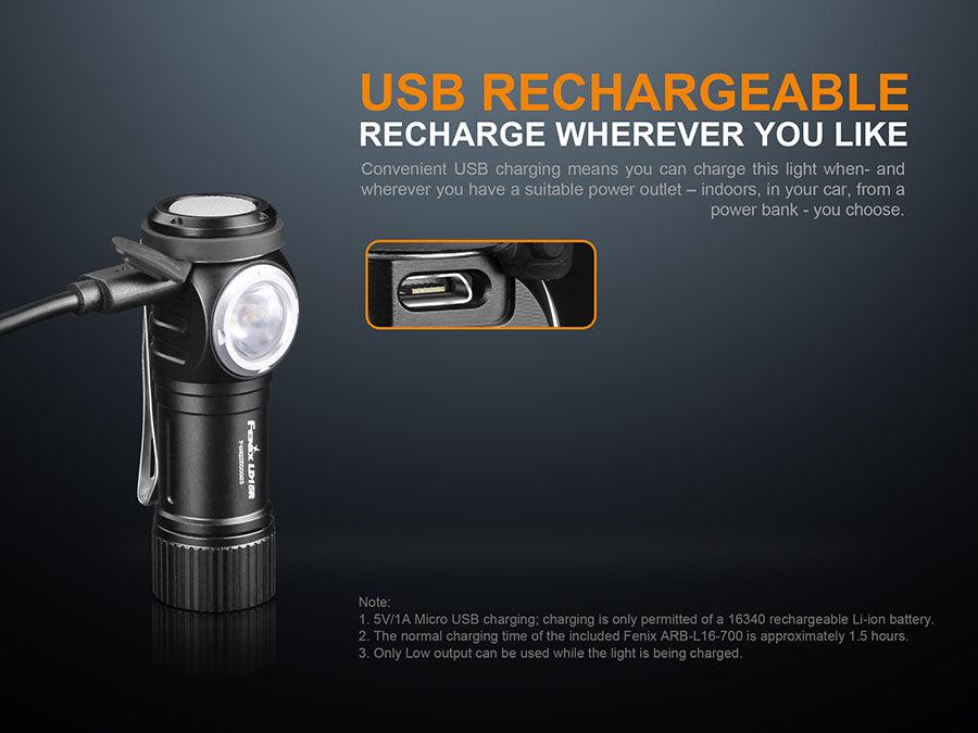 Fenix LD15R Rechargeable LED Torch