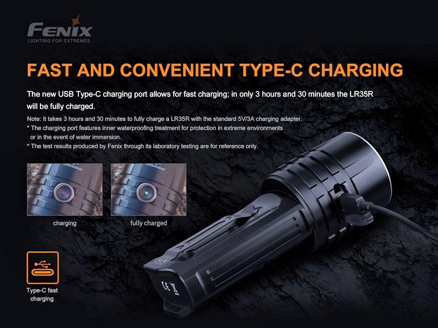 Fenix LR35R Rechargeable LED Searchlight