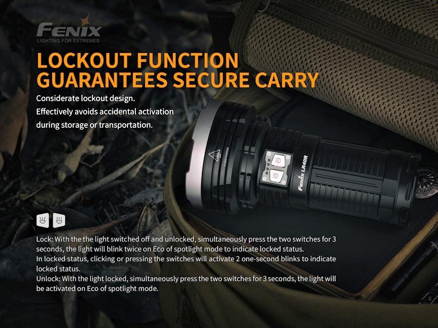 Fenix LR40R Rechargeable LED Searchlight