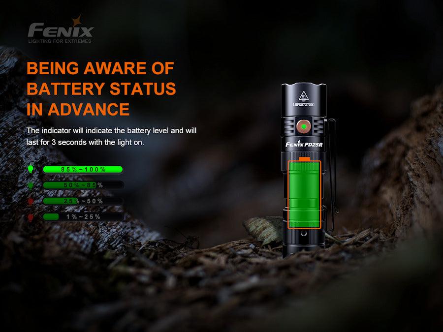 Fenix PD25R Rechargeable LED Torch