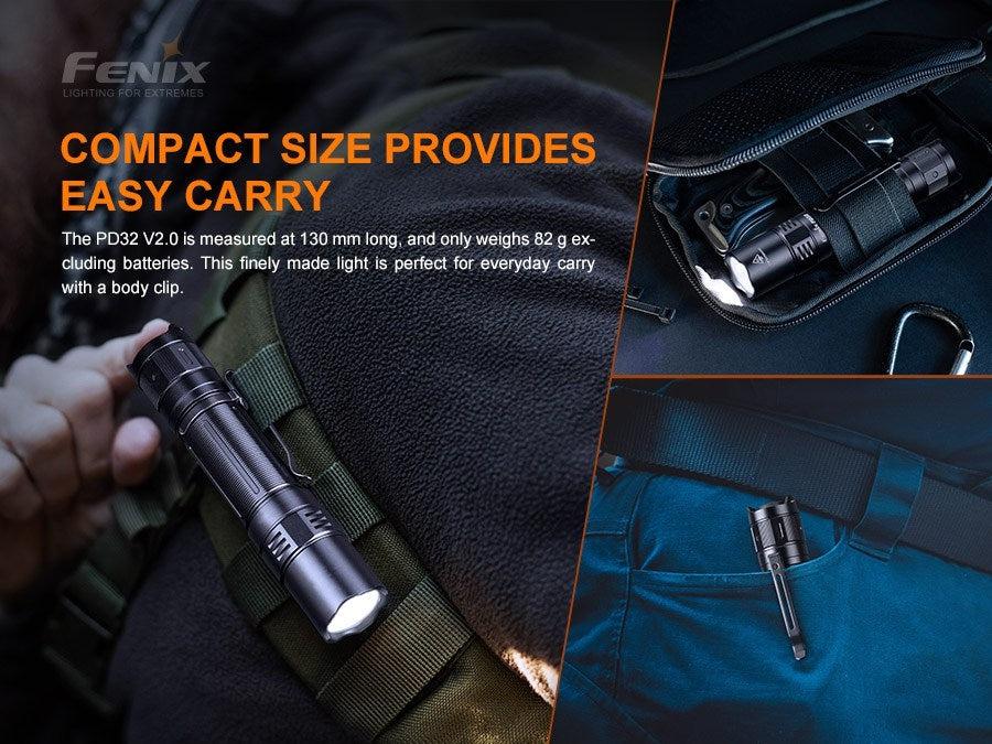 Fenix PD32 V2.0 LED Torch