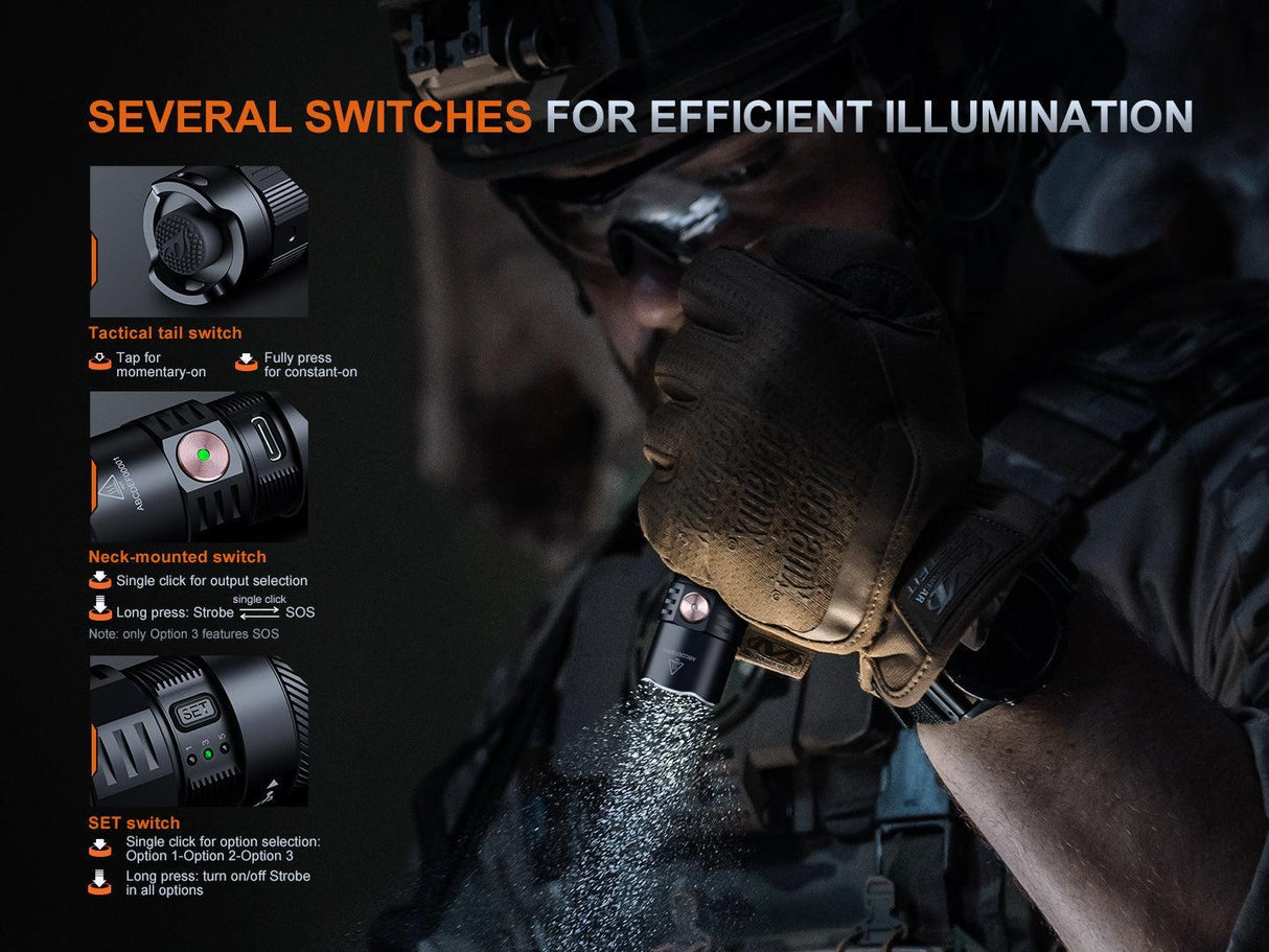 Fenix PD35R ACE Tactical LED Torch