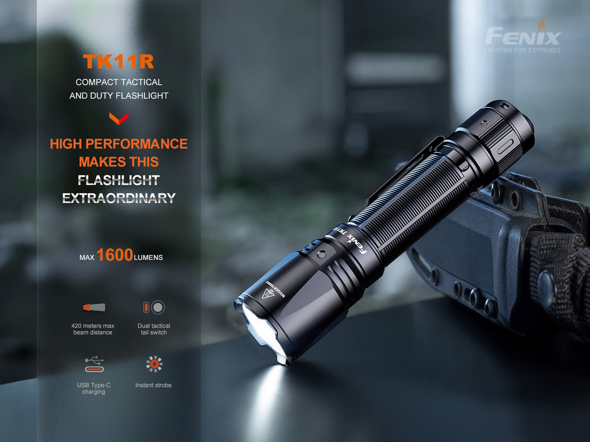 Fenix TK11R Rechargeable Tactical LED Torch