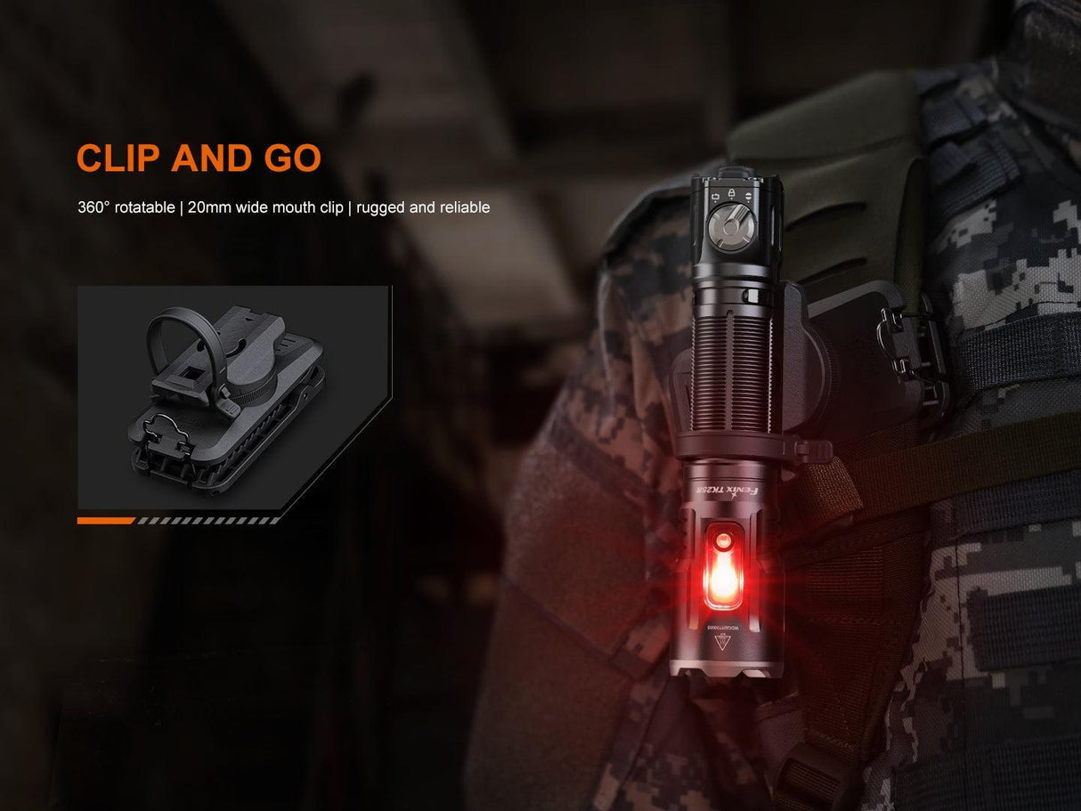 Fenix TK25R Rechargeable Tactical LED Torch