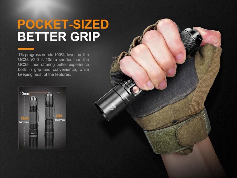 Fenix UC35 V2.0 Rechargeable LED Torch
