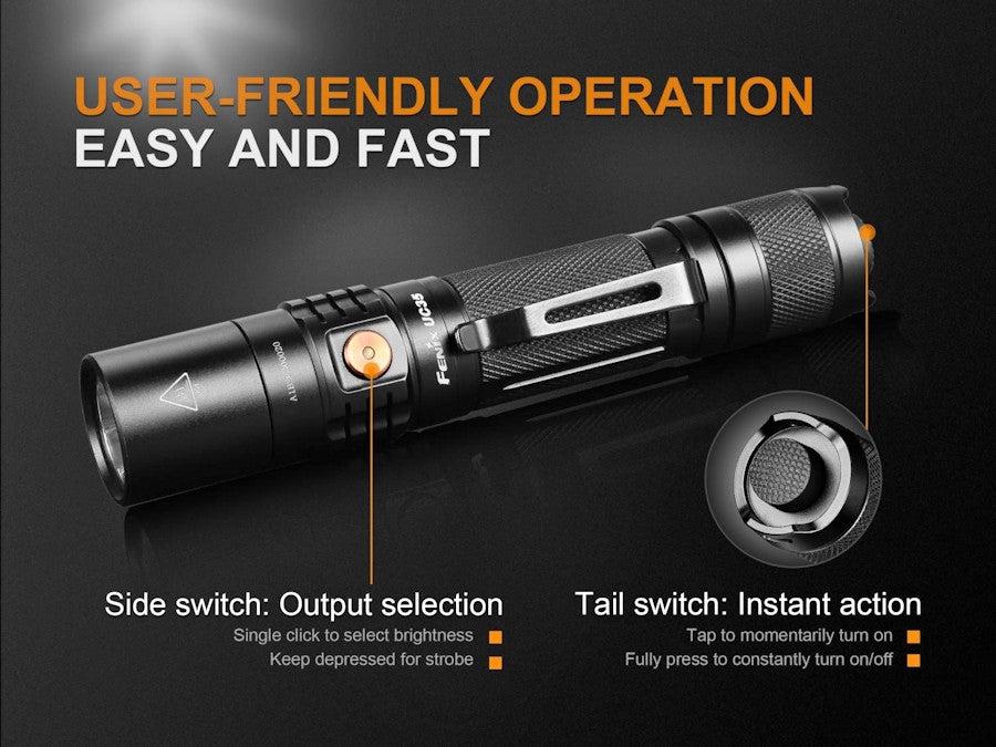 Fenix UC35 V2.0 Rechargeable LED Torch