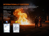 Fenix WF30RE 2025 ATEX Intrinsically Safe LED Torch