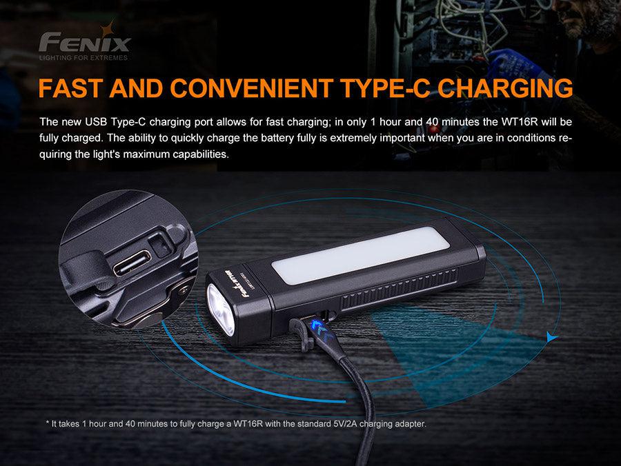 Fenix WT16R Rechargeable LED Work Light
