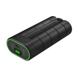 Ledlenser BATTERYBOX7 Pro and 2 x 3400 mAh 18650 Lithium-ion Batteries